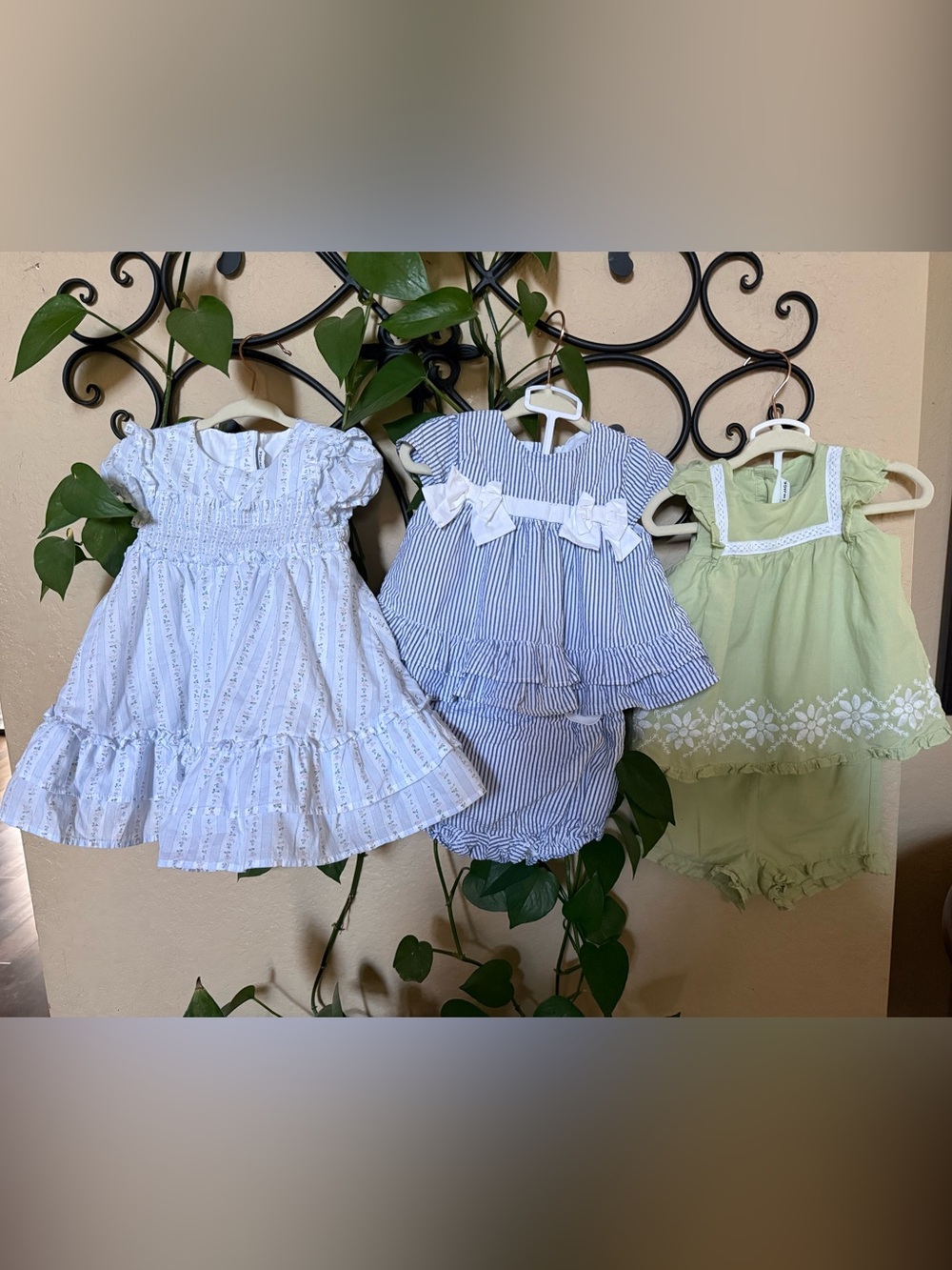 Janie and Jack Dress and Matching Set Bundle